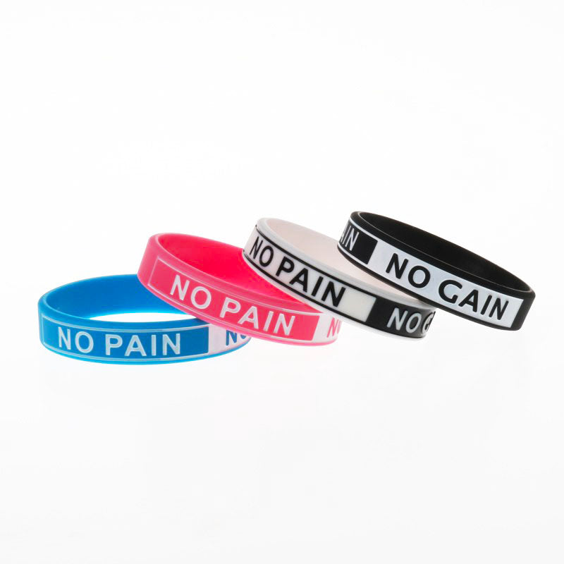 "NO PAIN NO GAIN"  Wristband
