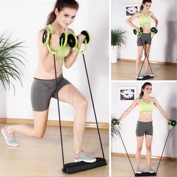 Double Resistance Ab Roller Wheel