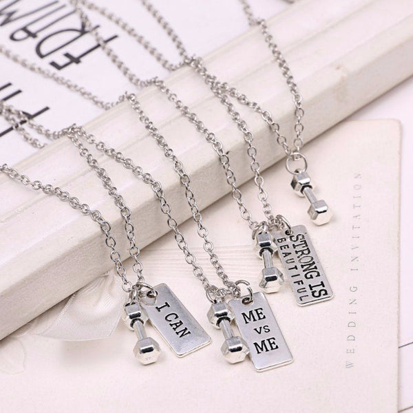 Motivational Weight Necklace