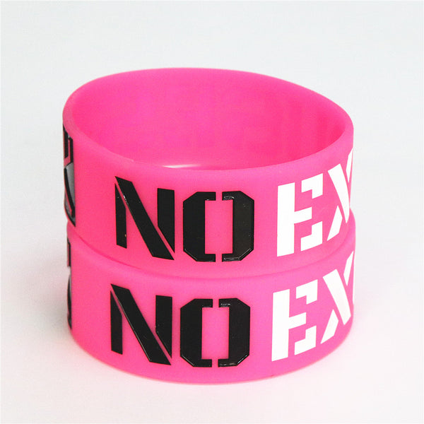 No Excuses Silicone Wristband