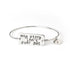 "My Story Isn't Over Yet" Bangle Bracelet