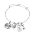 "I can" - "Me v Me" Bangle Bracelet