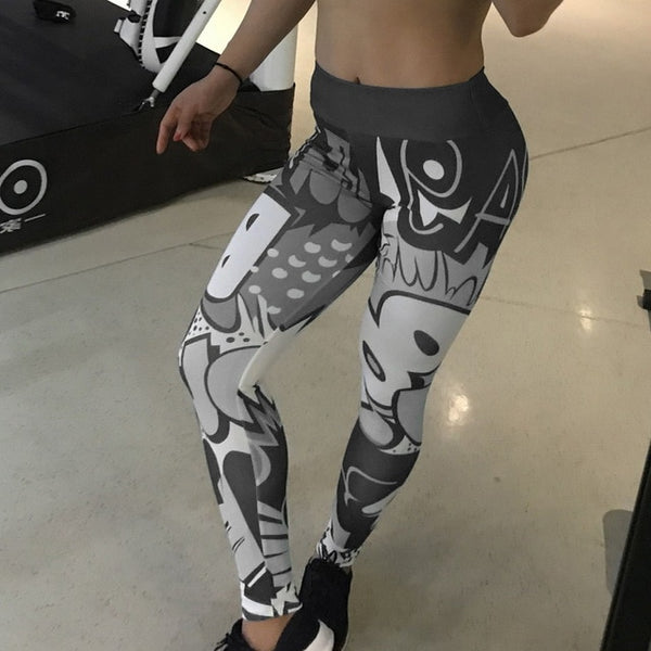 Comic Gym Leggings