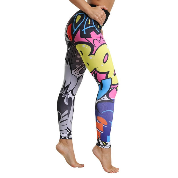 Comic Gym Leggings