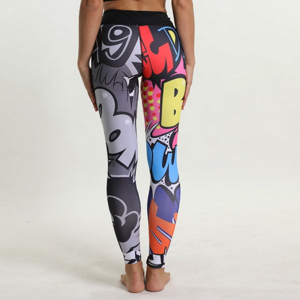 Comic Gym Leggings