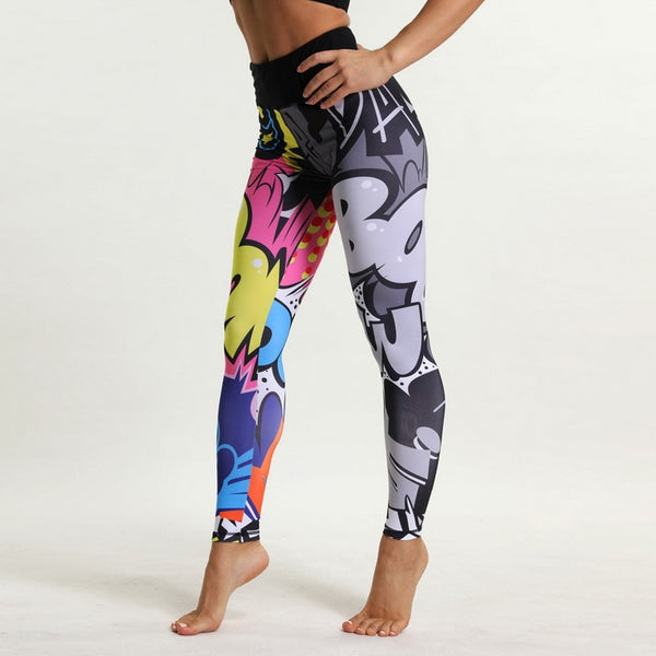 Comic Gym Leggings