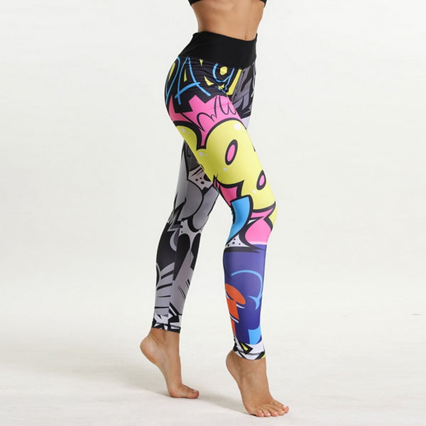 Comic Gym Leggings