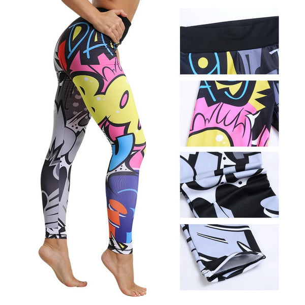 Comic Gym Leggings