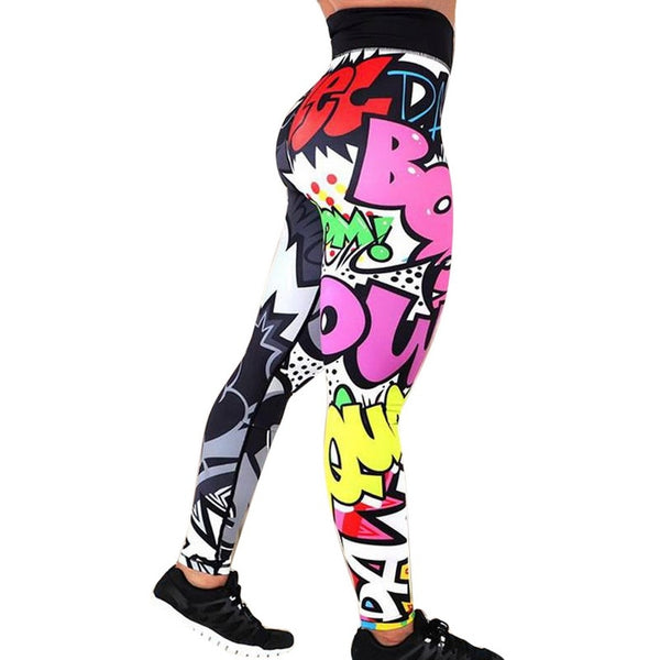 Comic Gym Leggings